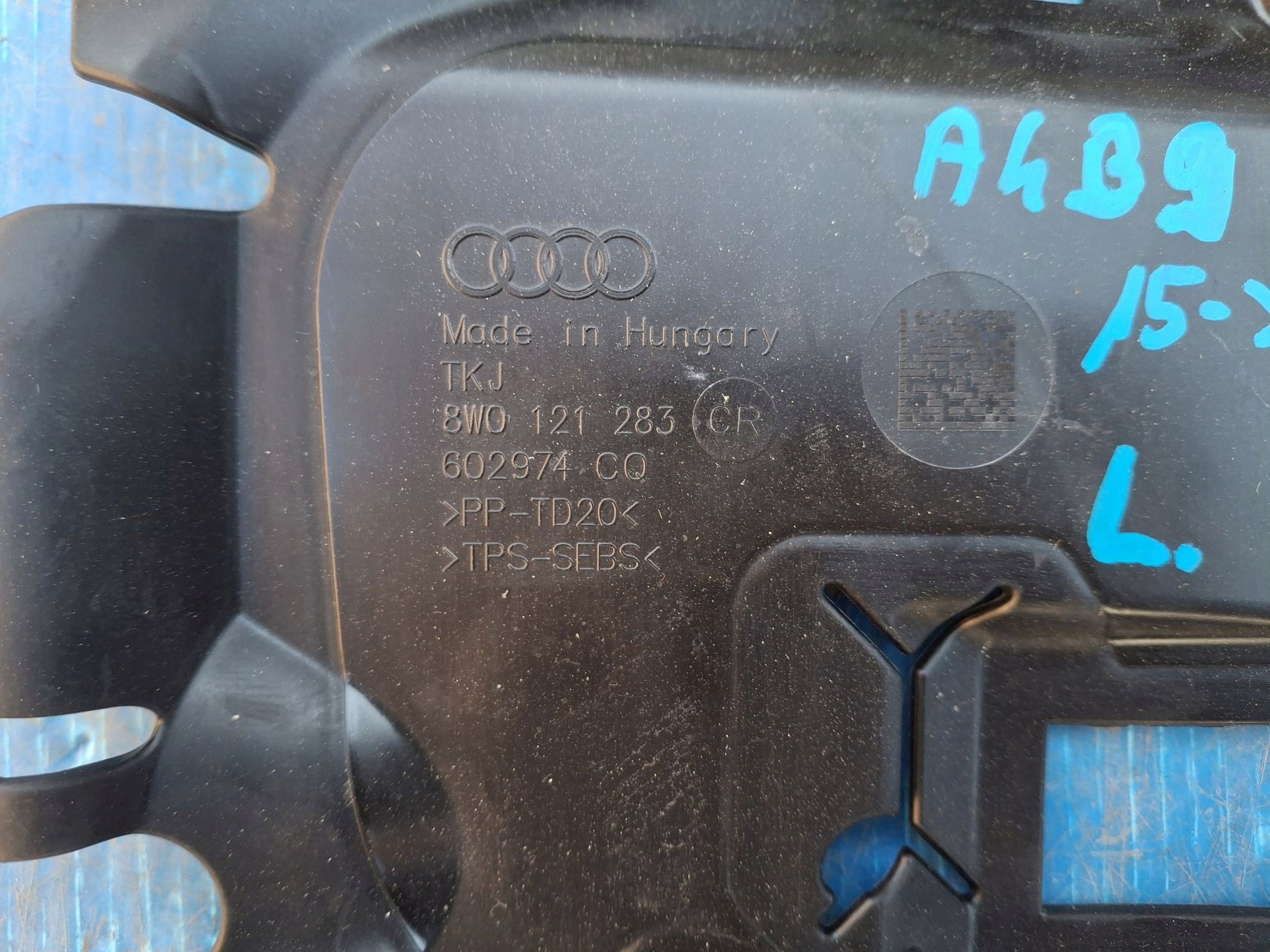 links luftansaugkanal AUDI A4 B9 2015->