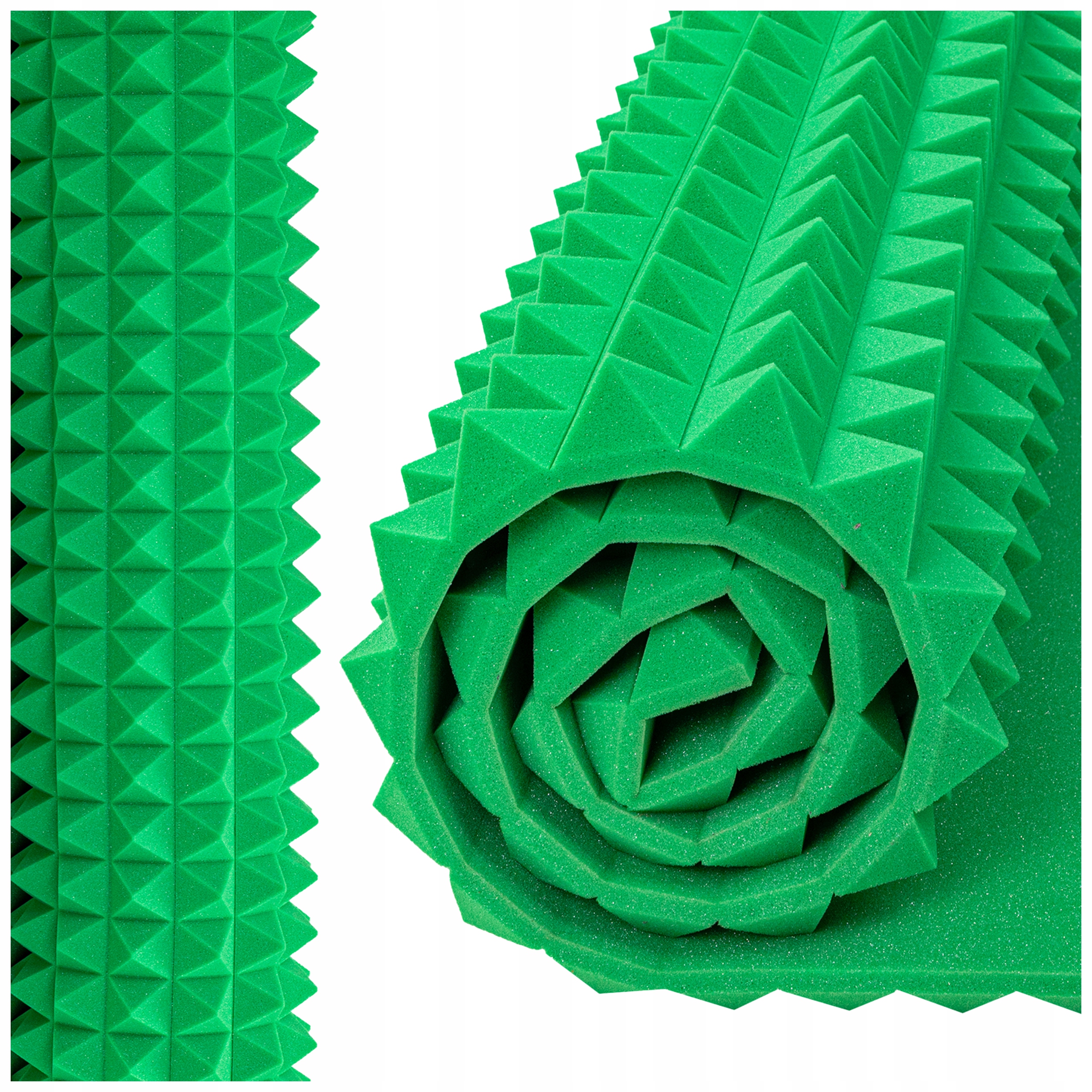 Akustický panel na zeď do pokoje streameru Piramida eliminující hluk