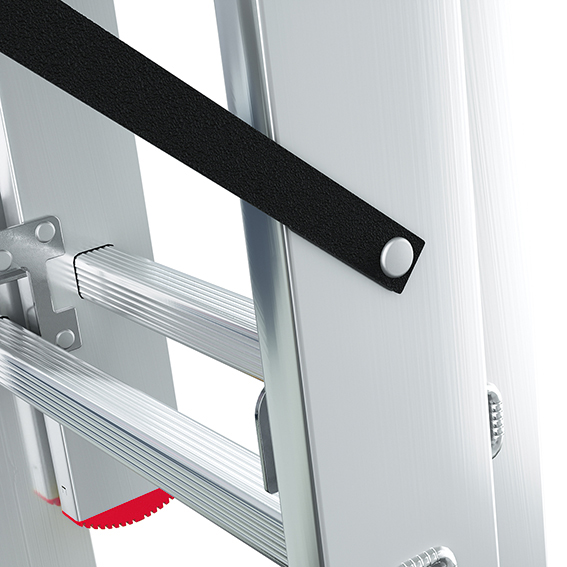 Drabina aluminiowa wielofunkcyjna 3x14 HIGHER na schody PRO + GRATIS — 22