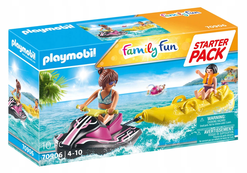 

Playmobil Skuter Wodny Z Bananową Łódką 70906
