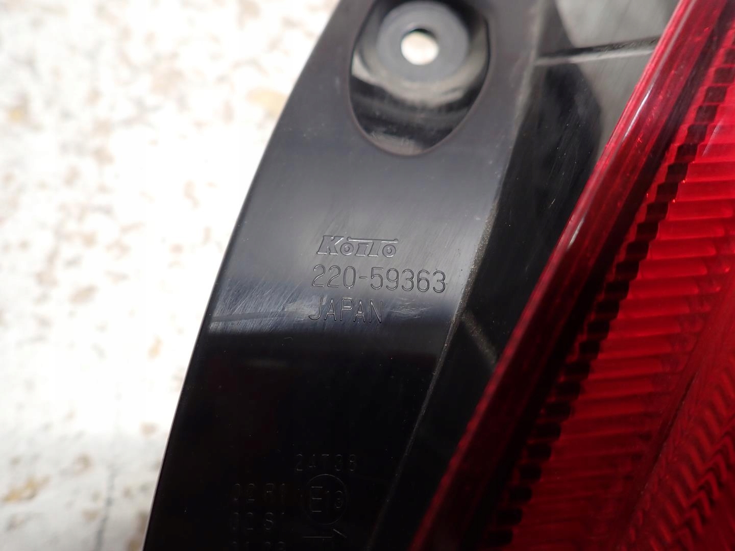 light rear part rear right SUZUKI SWIFT MK8 2017- LED 220-59363
