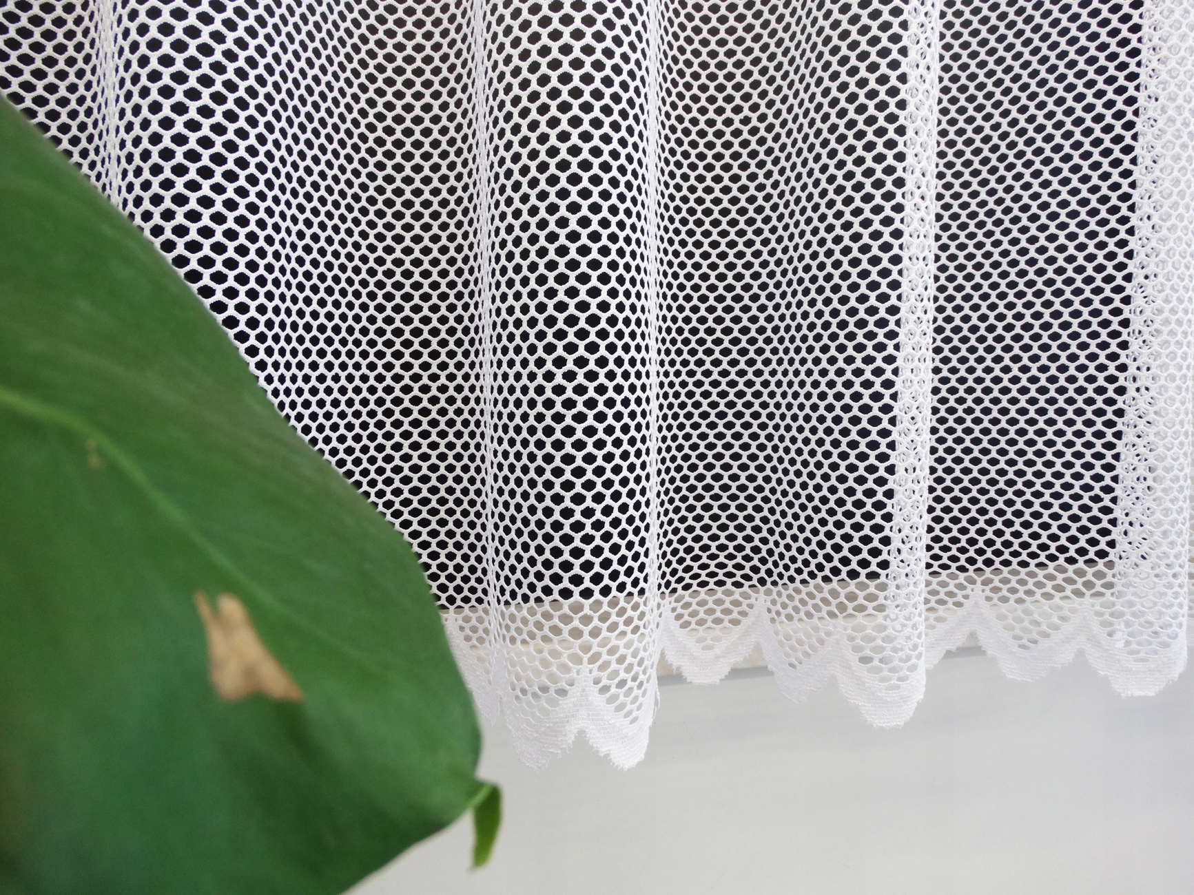 Mg Záclona omítková síť 35056 Bílá 250x250cm hotová obšitá Bt