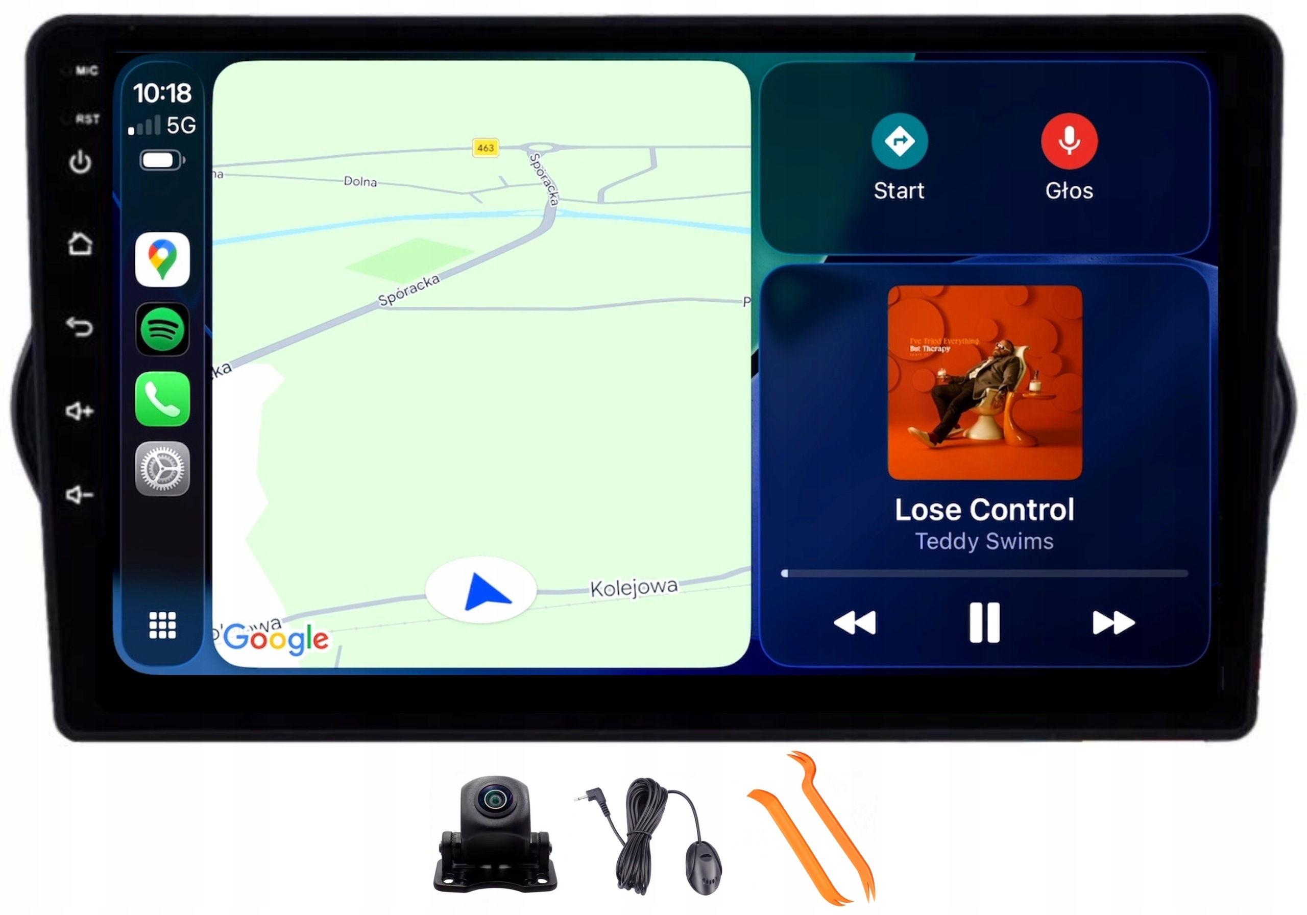 Navigace Radio Android pro Dodge Neon 15-20 4/64GB CarPlay Lte 4G Gps