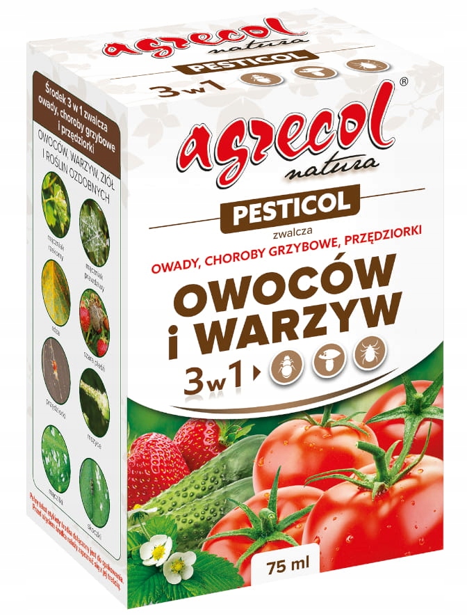 

Pesticol Zwalcza Owady Choroby 3w1 Agrecol 75 ml