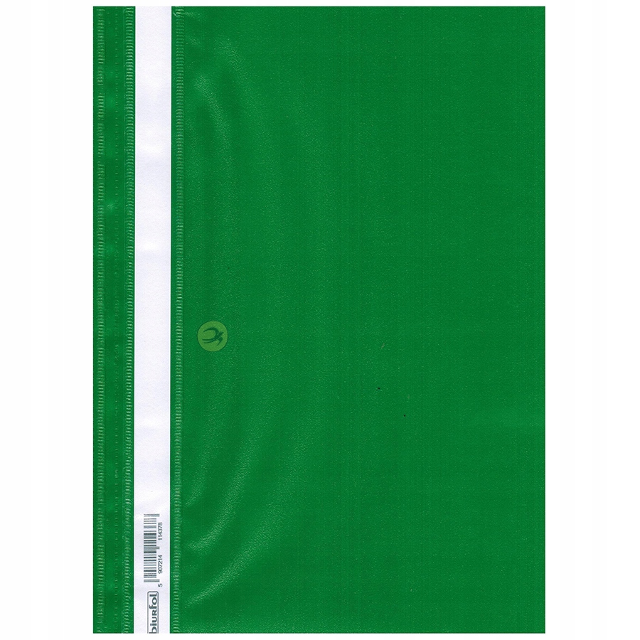 SKOROSZYT A4 PP MIĘKKI ZIELONY BIURFOL Marka Biurfol