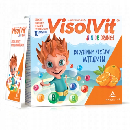 Visolvit Junior Pomaranč 30 sáčkov dieťa vitamíny