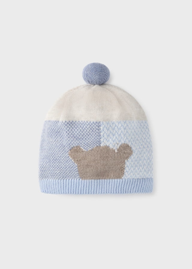 MAYORAL 9438 Czapka chłopięca z bawełny organicznej [Rozmiar: 6m.]