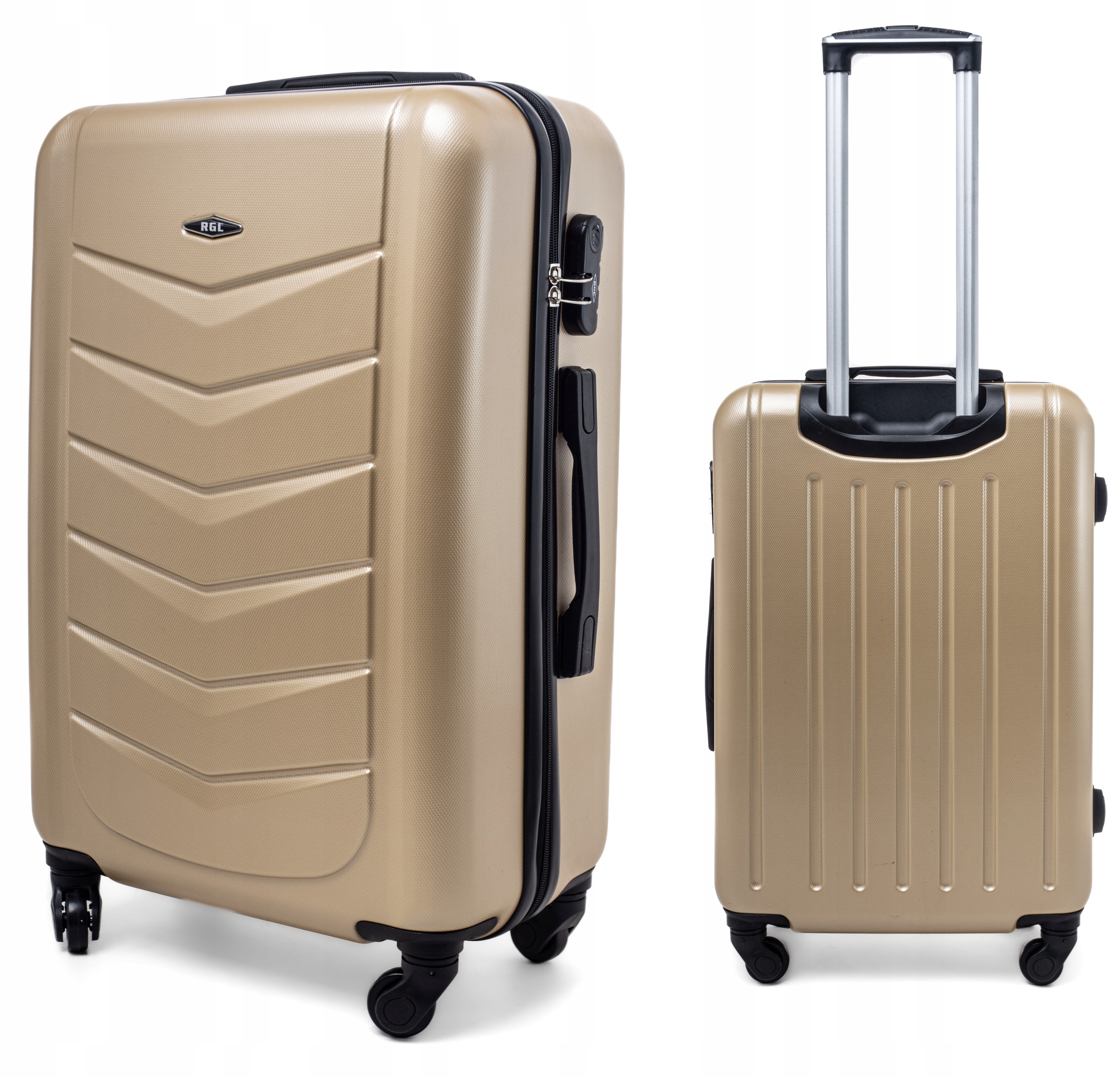 ŚREDNIA XL WALIZKA PODRÓŻNA NA KÓŁKACH TORBA RGL Model 520 średnia RGL