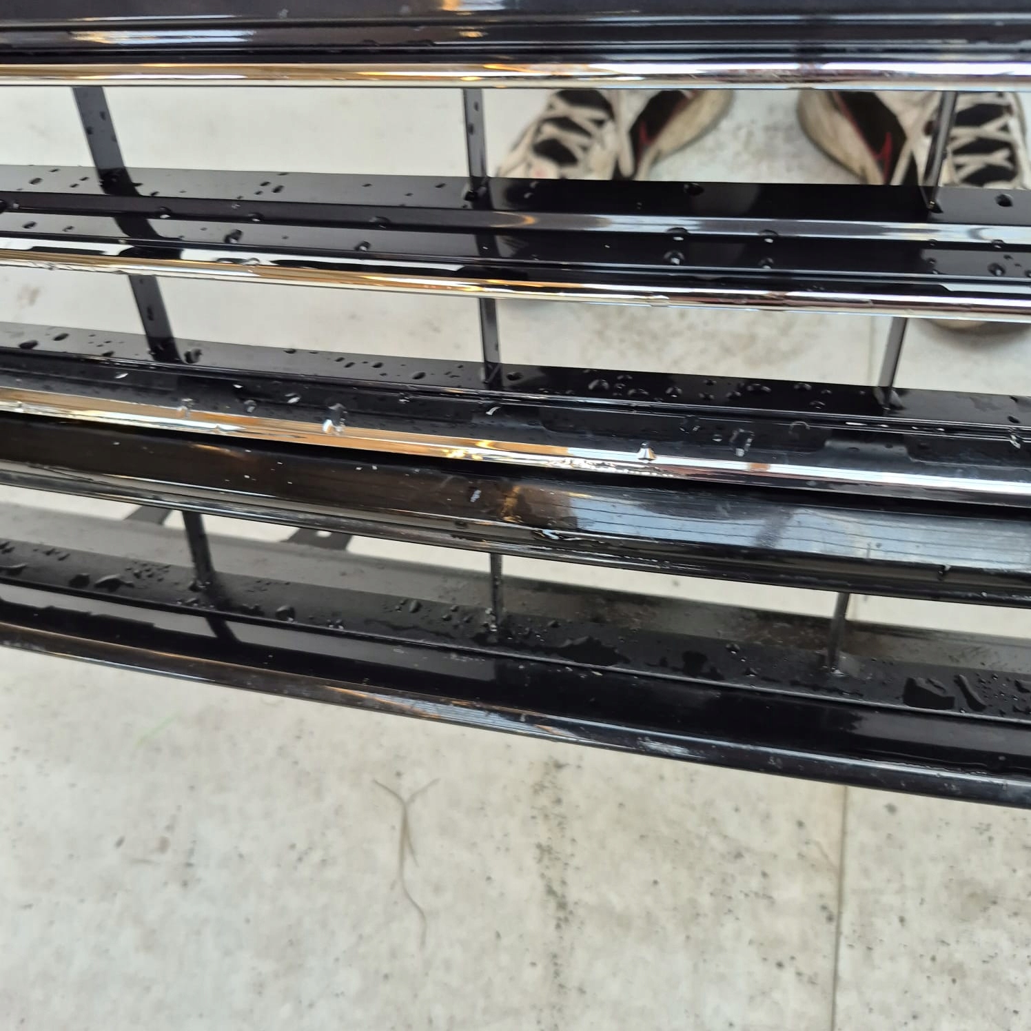 AUDI A4 8W B9 S-LINE 15- bumper front front grill SPR 4XPDC 8W0807437F