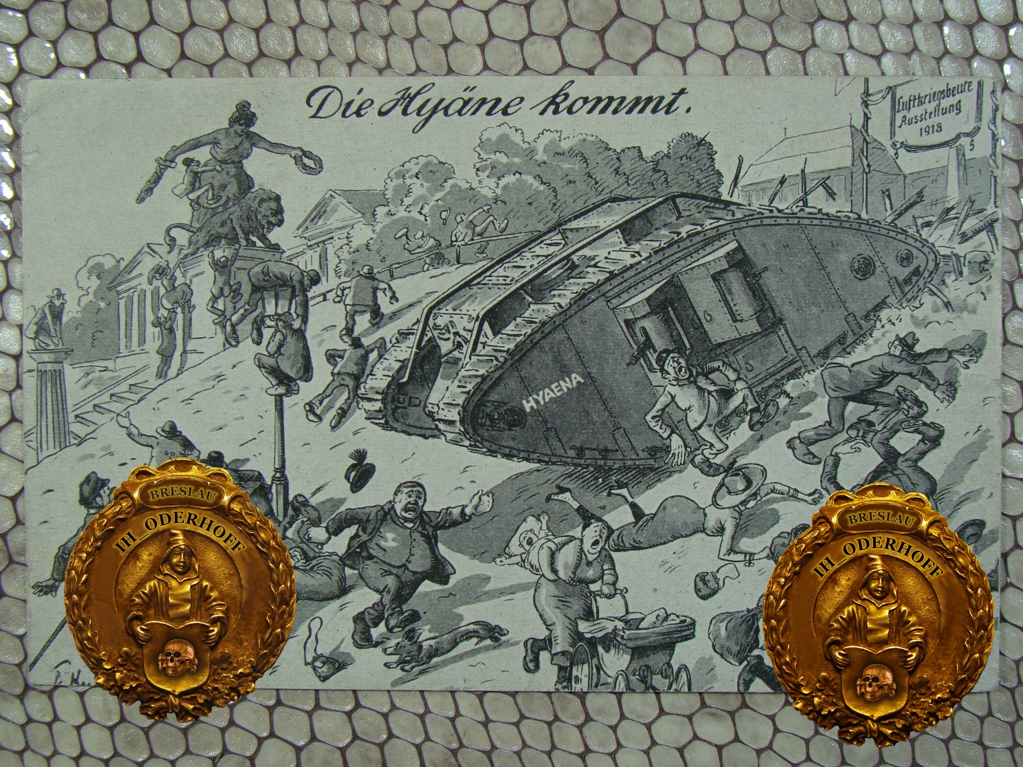 1918 Hyaena,CZOŁG,Humor Lux Express U390