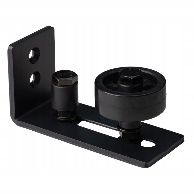 PROWADZENIE PROWADNIK DOLNY DO DRZWI PRZESUWNYCH CZARNE ROLKI MIESZANE