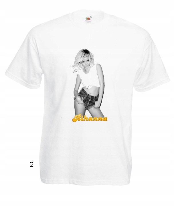 

Koszulki Męskie Wzory Rihanna Riri Koncert