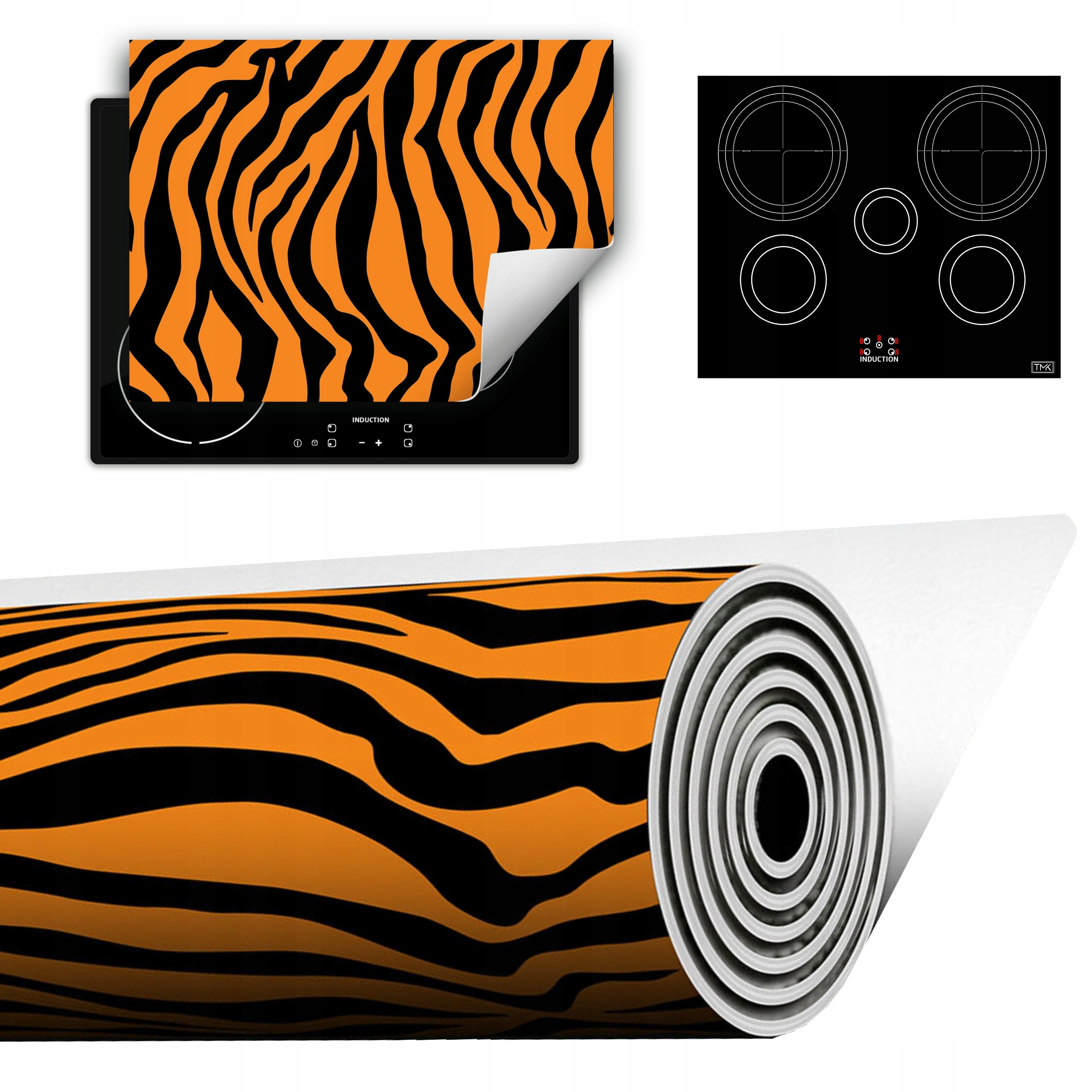 Vinylová Podložka Do Kuchyně Více Místa 70x52 tygr