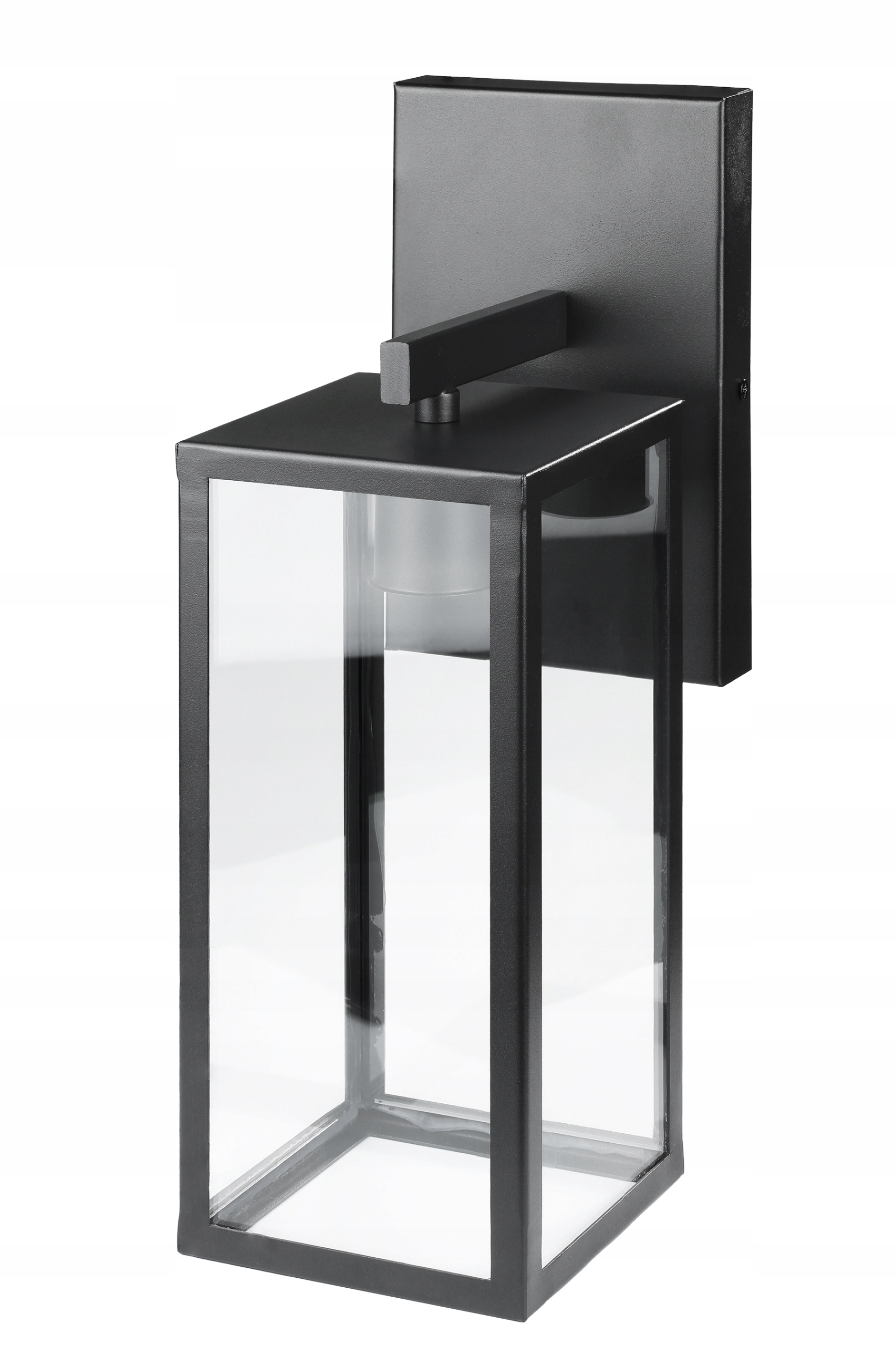 Lampa Ścienna Zewnętrzna Elewacyjna Kinkiet Ogrodowy Oprawa E27 Latarenka