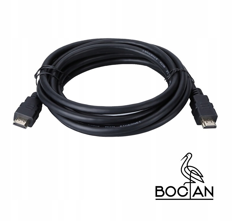 Kabel HDMI 2.0 4K 4:4:4 18Gbps MIEDŹ 1m BOCIAN EAN (GTIN) 5903887826044