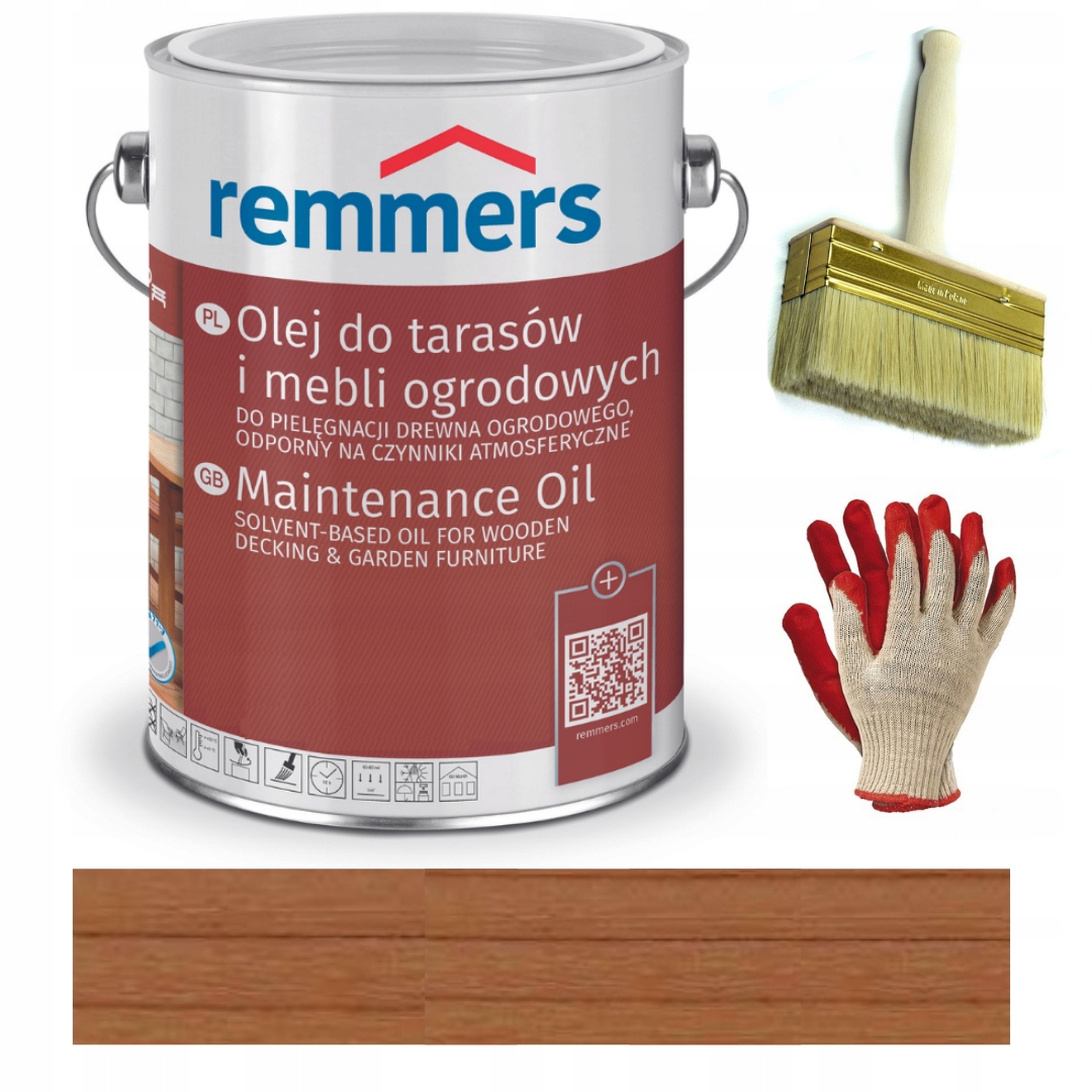 Remmers olej do tarasów i drewna 5L BANGKIRAI