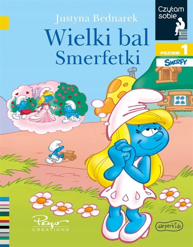 

Czytam Sobie. Wielki Bal Smerfetki
