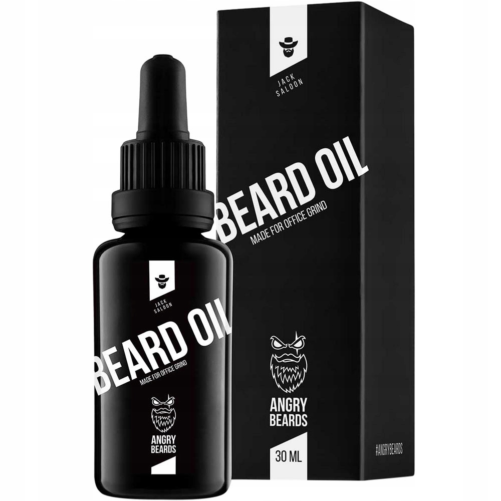 

Olejek do brody Angry Beards Jack Saloon 30ml
