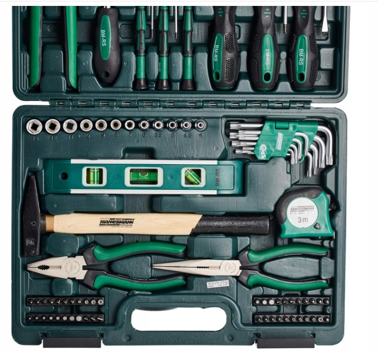 Brüder Mannesmann Werkzeug M29084 Walizka z Narzędziami, Wielokolorowy Marka bez marki