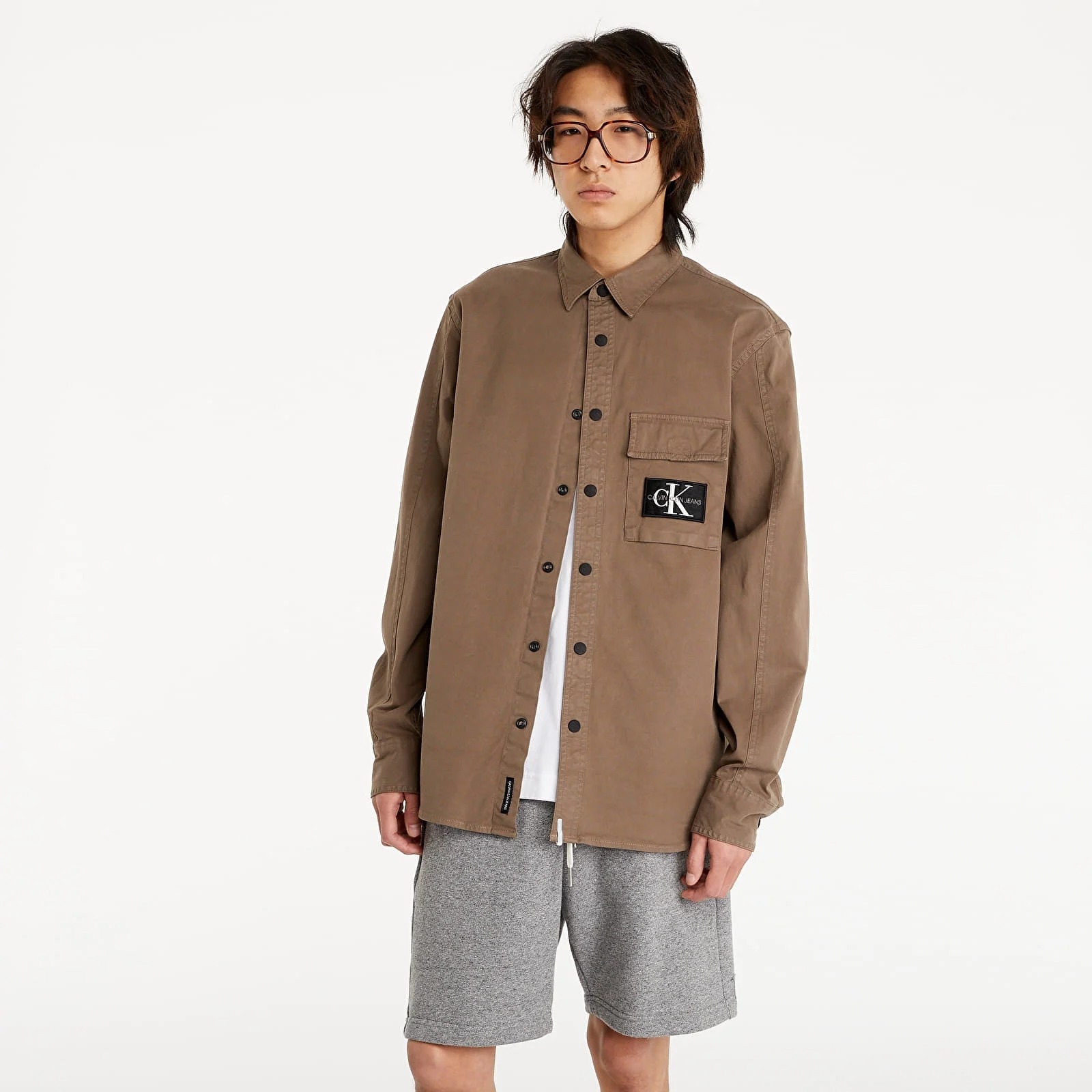 Calvin Klein J30J317424 Gvc Košile Bunda R S