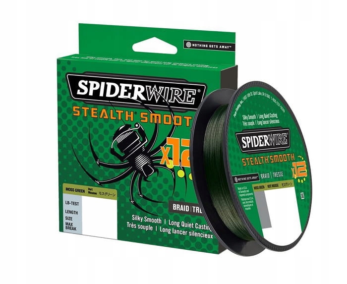 SpiderWire Stealth Smooth 12 150m 0.07mm 6.0kg Mg
