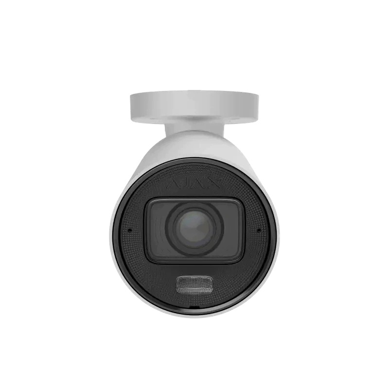 Ajax Systems BulletCam Hlvf 8MP Ai Ip kamera PoE motozoom biela