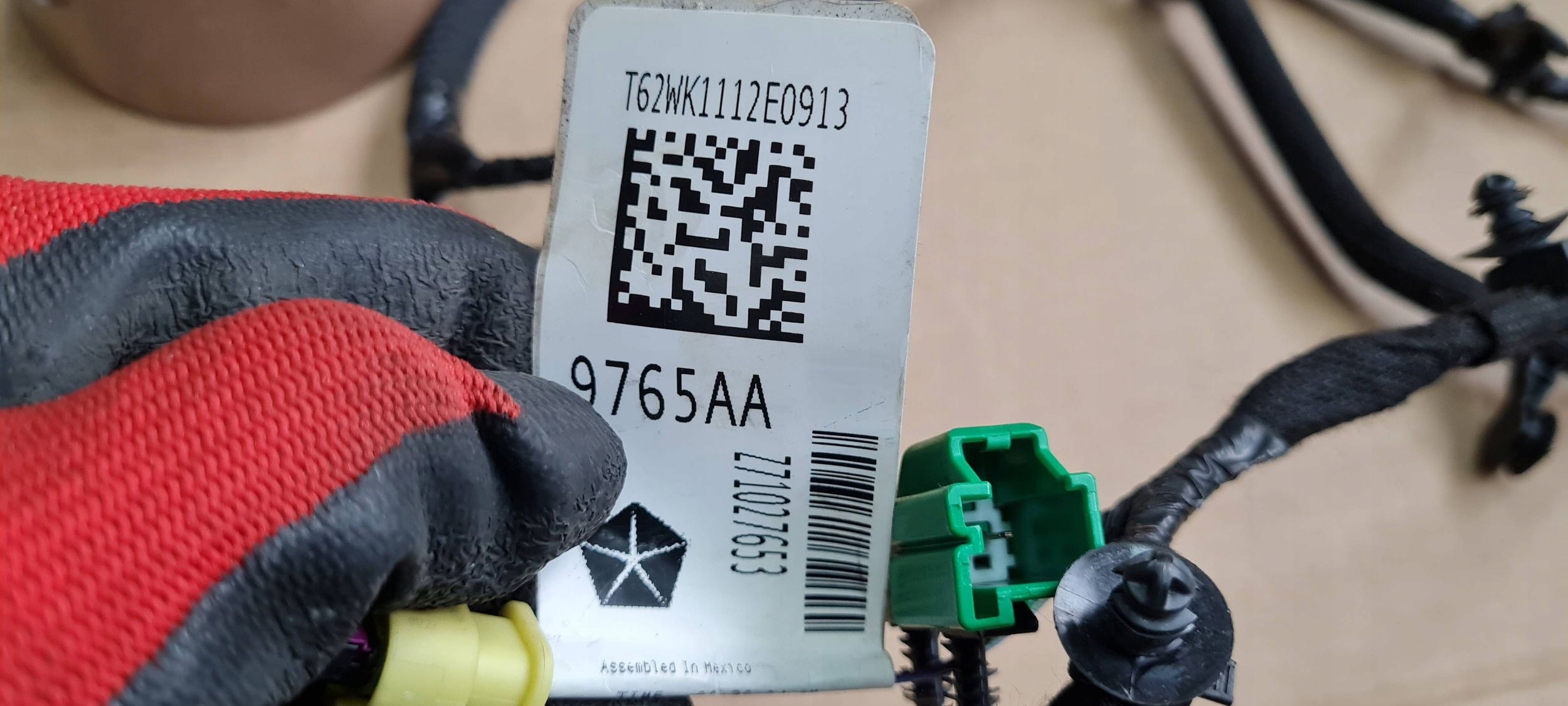 Chrysler Pacifica 2022 bundle wiring seat front WTYCZKI 9765AA