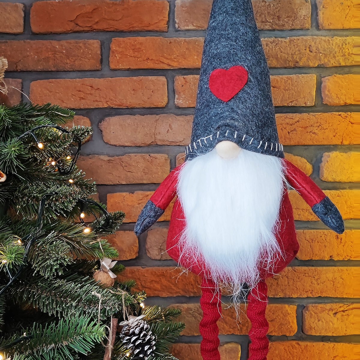 FIGURKA SKRZAT ŚWIĄTECZNA OZDOBA TELESKOPOWE NÓŻKI Efekty nie dotyczy