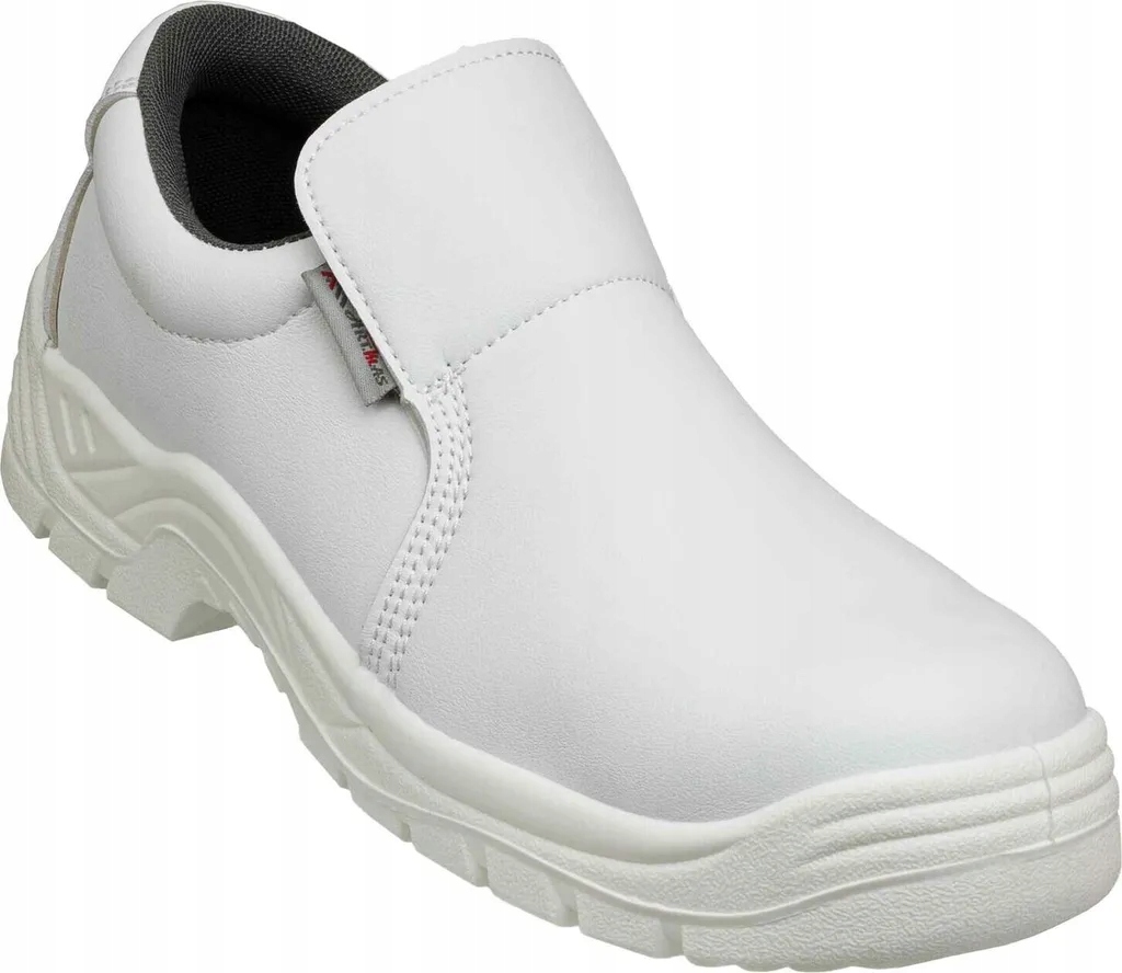 Buty robocze S1 obuwie ochronne do pracy Bhp białe wsuwane 39