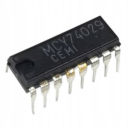 MCY74029 synchroniczny licznik 4-bitowy, DIP16, Cemi