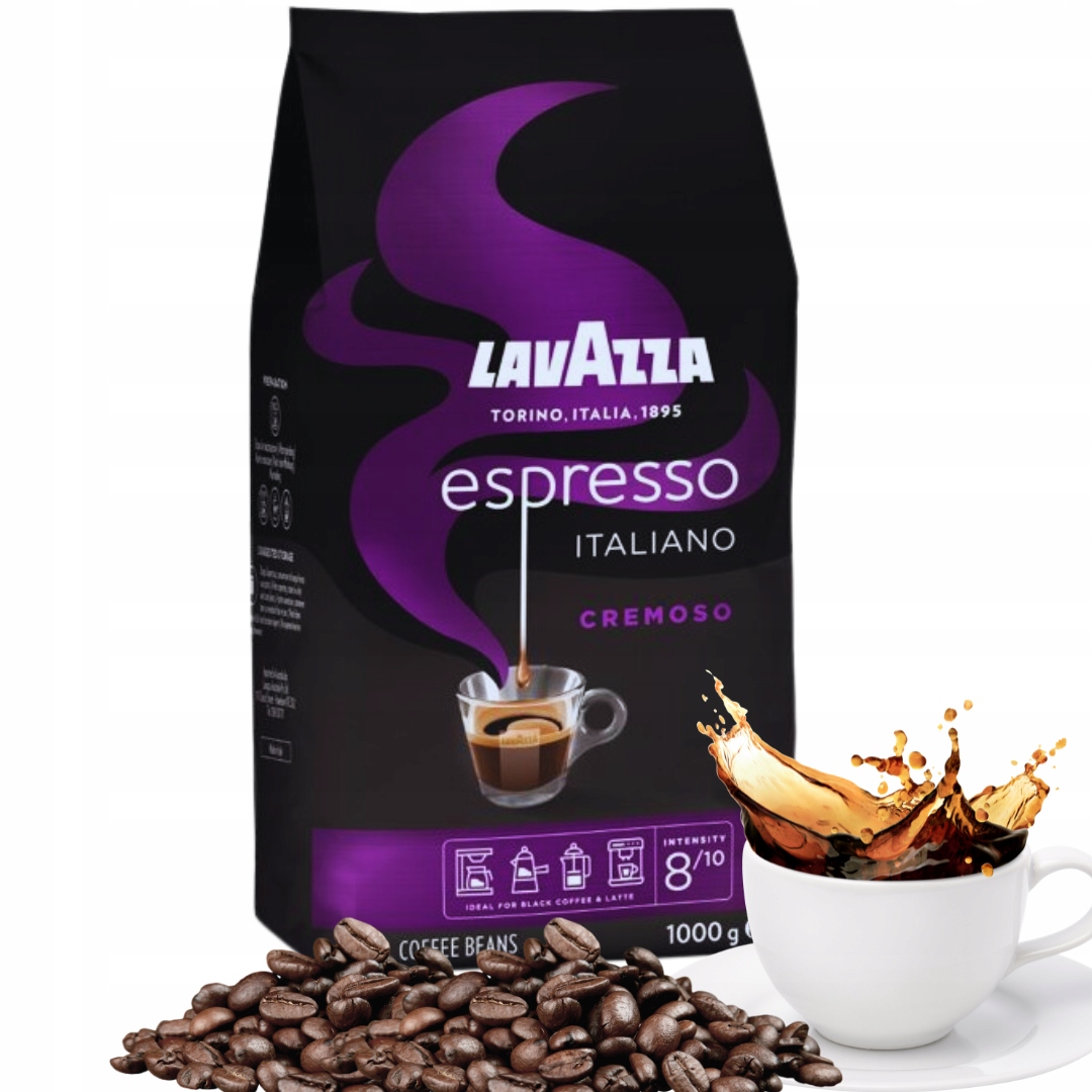 Kawa ziarnista mieszana Lavazza Caffe Espresso Italiano Cremoso 1000 g