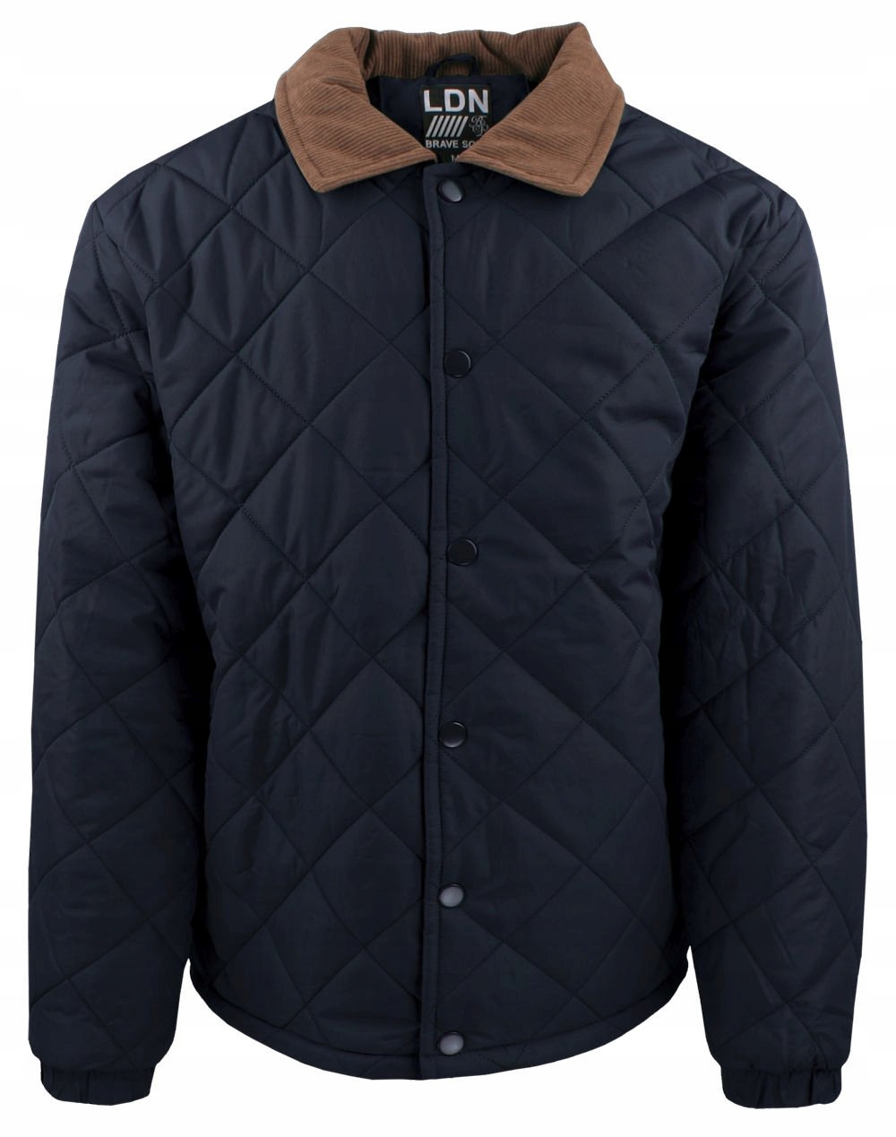 Přechodná (jemně zateplená) prošívaná bunda Brave Soul Námořnická Modrá M