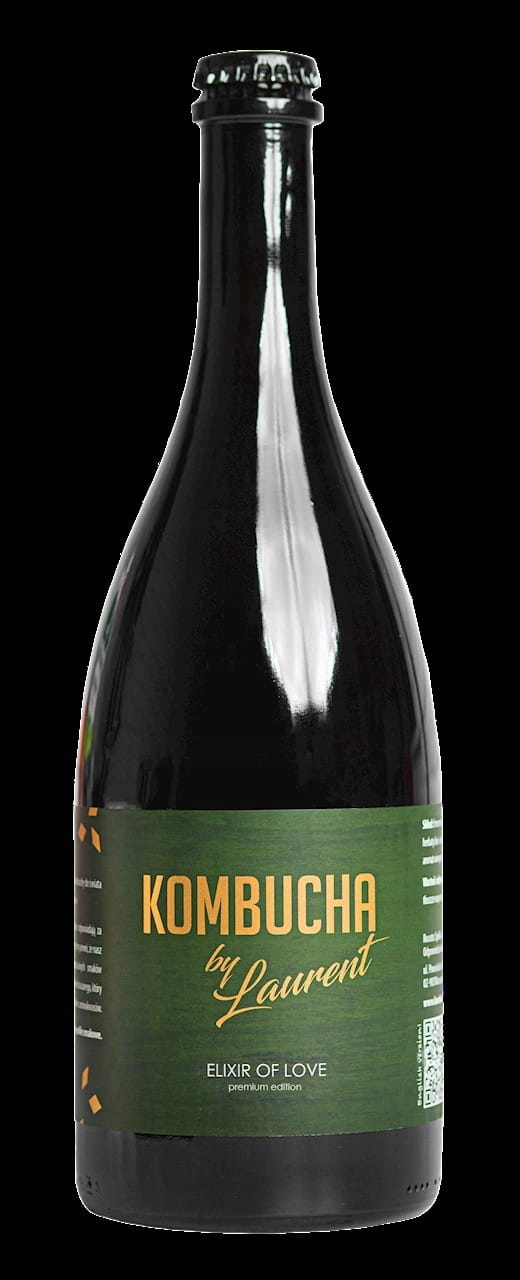 Kombucha Elixír Lásky Bio 750 ml Kombucha By Laurent (premium)