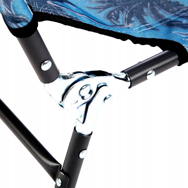 LEŻAK TURYSTYCZNY FOTEL PLAŻOWY SKŁADANY OGRODOWY Styl nowoczesny