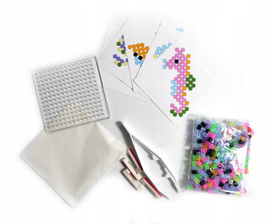 Koraliki do prasowania ŚWIECĄCE La Manuli 5 Wzorów Bohater brak