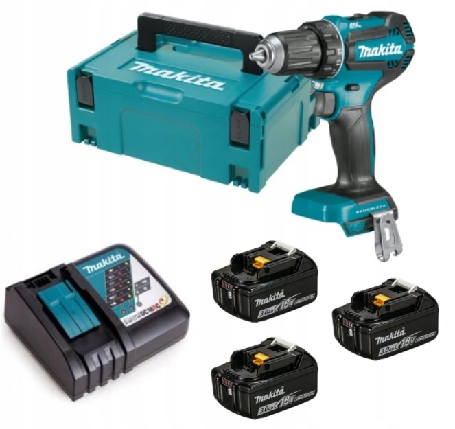 

Makita DDF485RF3J Wiertarko Wkrętarka 18V 3x3.0Ah