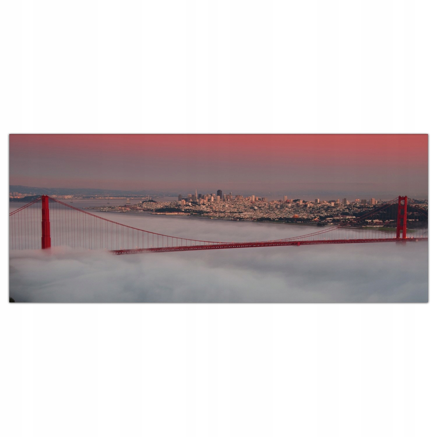 

Obraz Szklany Foto-obraz Golden Gate Most 125x50