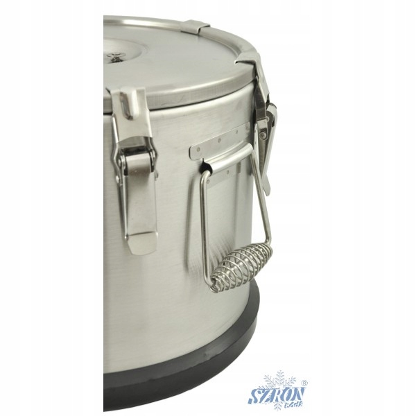 TERMOS STALOWY 15L DO ZUP POTRAW PŁYNÓW SZRON Marka Szron