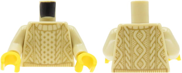 

Lego tors figurki beżowy sweter