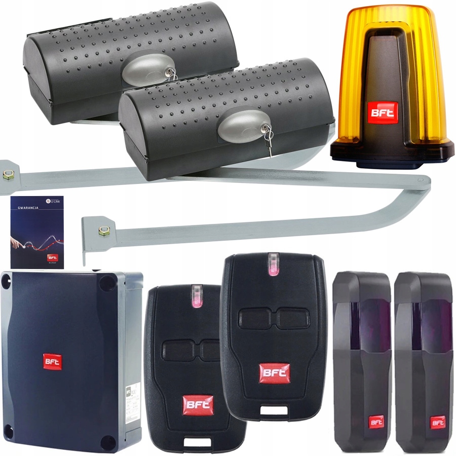 

Siłownik Do Bram Bft Igea 500KG 2x Pilot Lampa