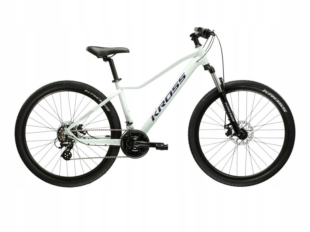 Rower Mtb Kross Lea 2.0 rama 14 cali koło 27,5 " miętowy