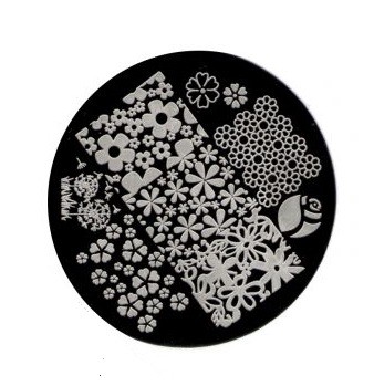 

Blaszki Stempelki Pieczątki Płytka Do Paznokci Xs