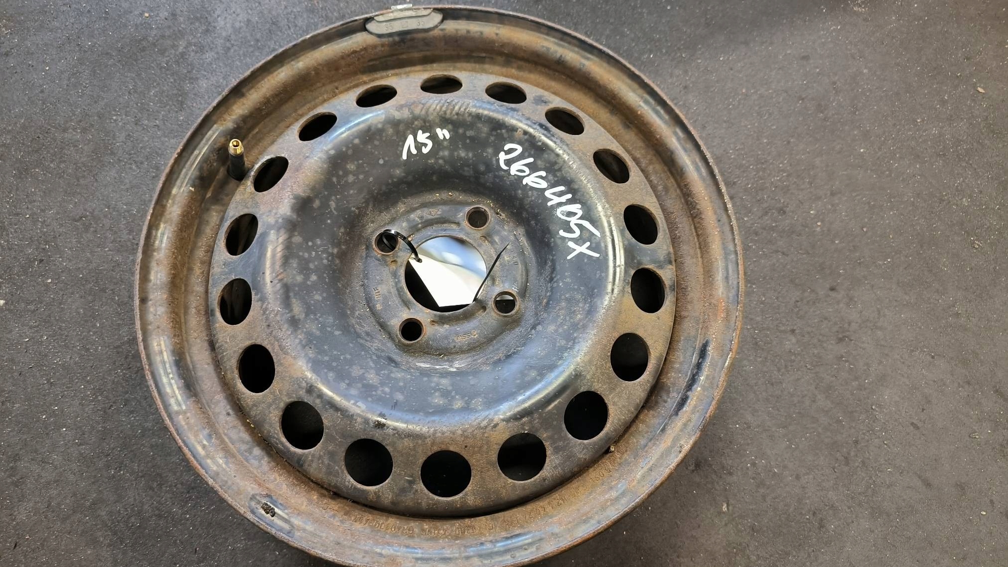 CERCHIO STALOWA 15'' 4X100 DACIA DOKKER