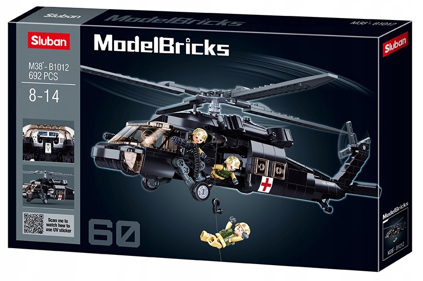 

Klocki Sluban Helikopter ratowniczy 692 El K.leg