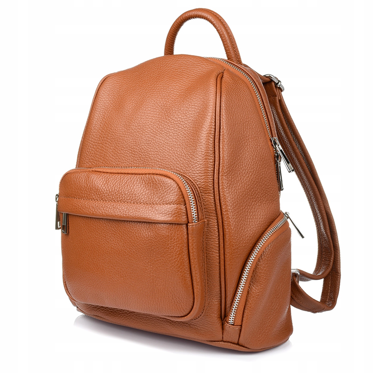 Batoh Kožený italský dámský elegantní módní A4 premium prostorný Beltimore