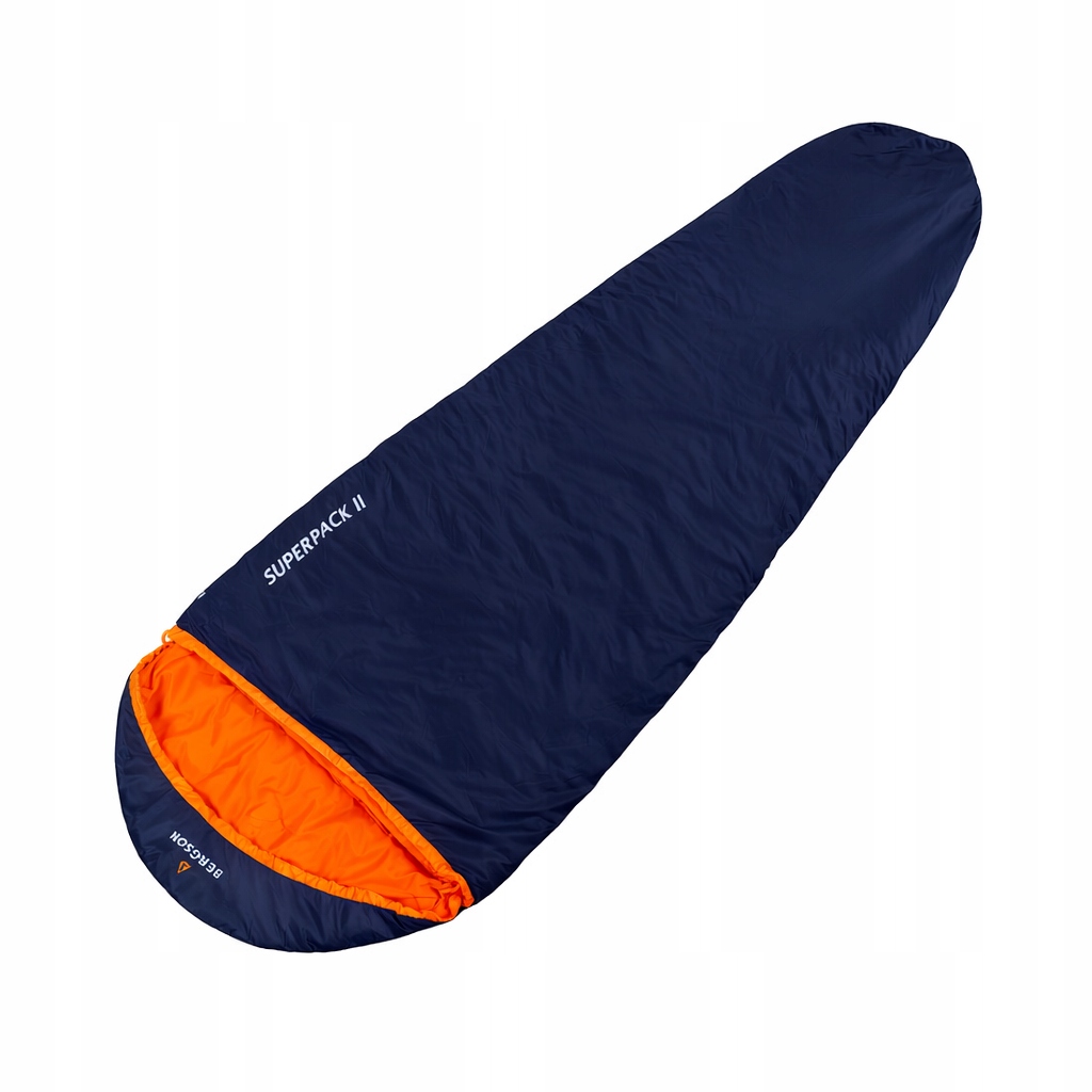 Bergson Superpack II – lekki mały śpiwór turystyczny typu mumia