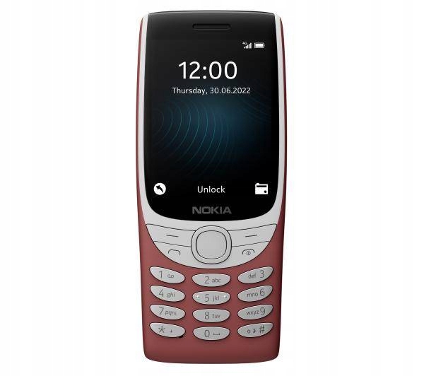 Nokia 8210 4G Dual Sim Czerwony Marka telefonu Nokia