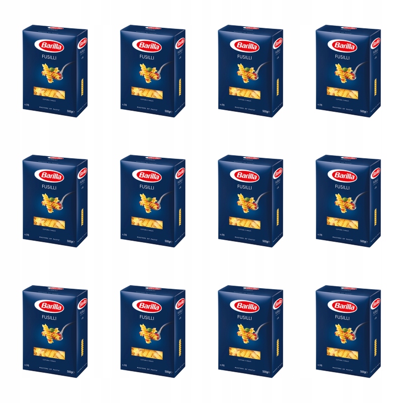 Barilla Těstoviny Fusilli 500 g X12
