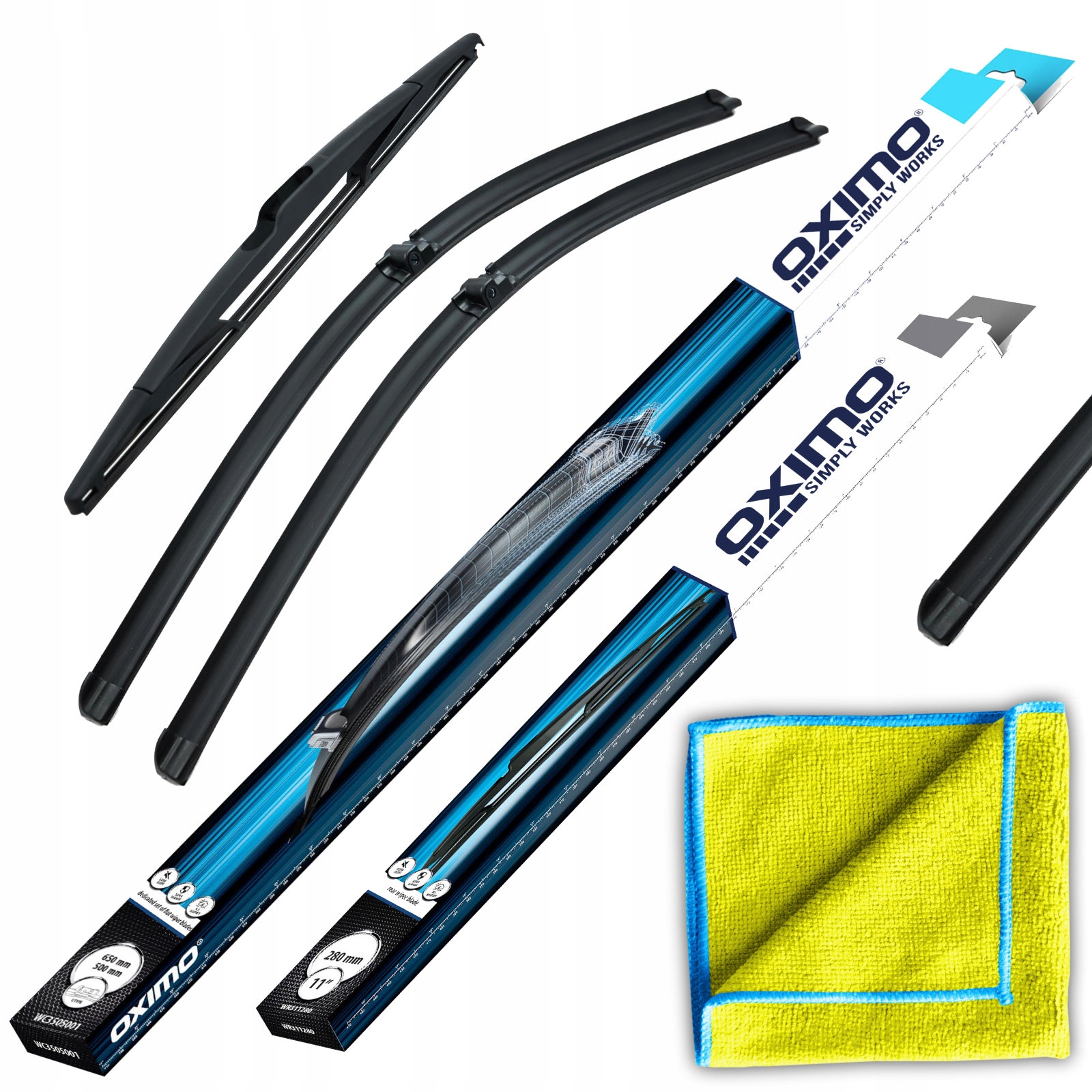 Wycieraczki Płaskie Przód Tył Renault Espace 4 IV IV JK0 11.2002 12.2015