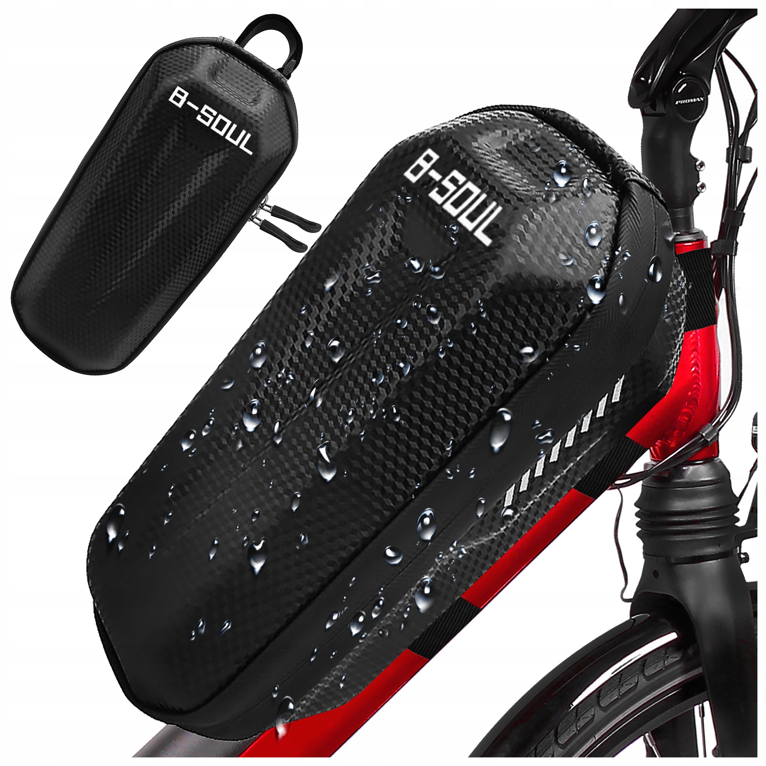 

Sakwa Na Rower Sztywna Wodoodporna Torba Na Ramę